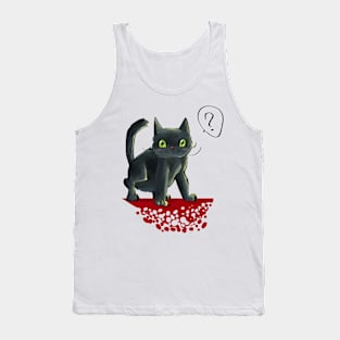 Cat Toon Tank Top